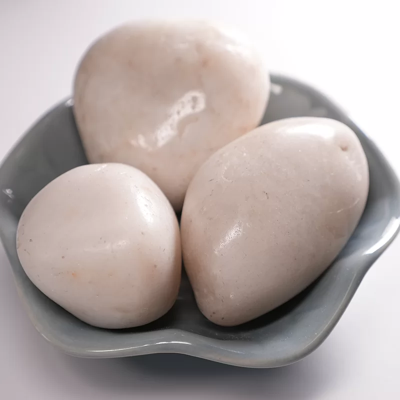 Natural Colorful/White/Black/Yellow Cobble Stones For Park Landscaping