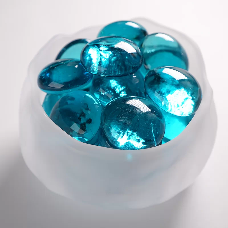 Colored Glass Beads Used For Adhesive Stones And Decoration